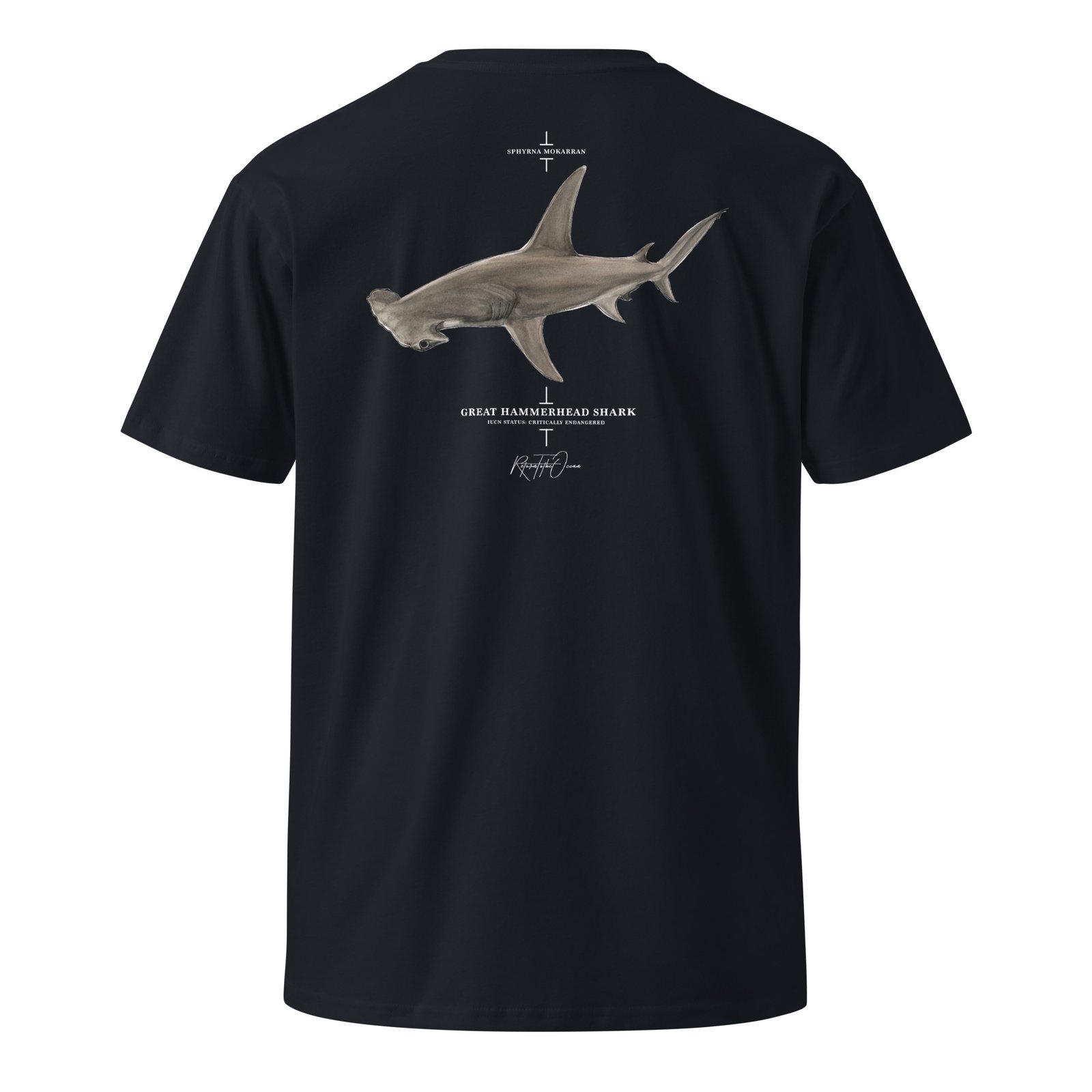 Great Hammerhead Shark T-Shirt - Image 6