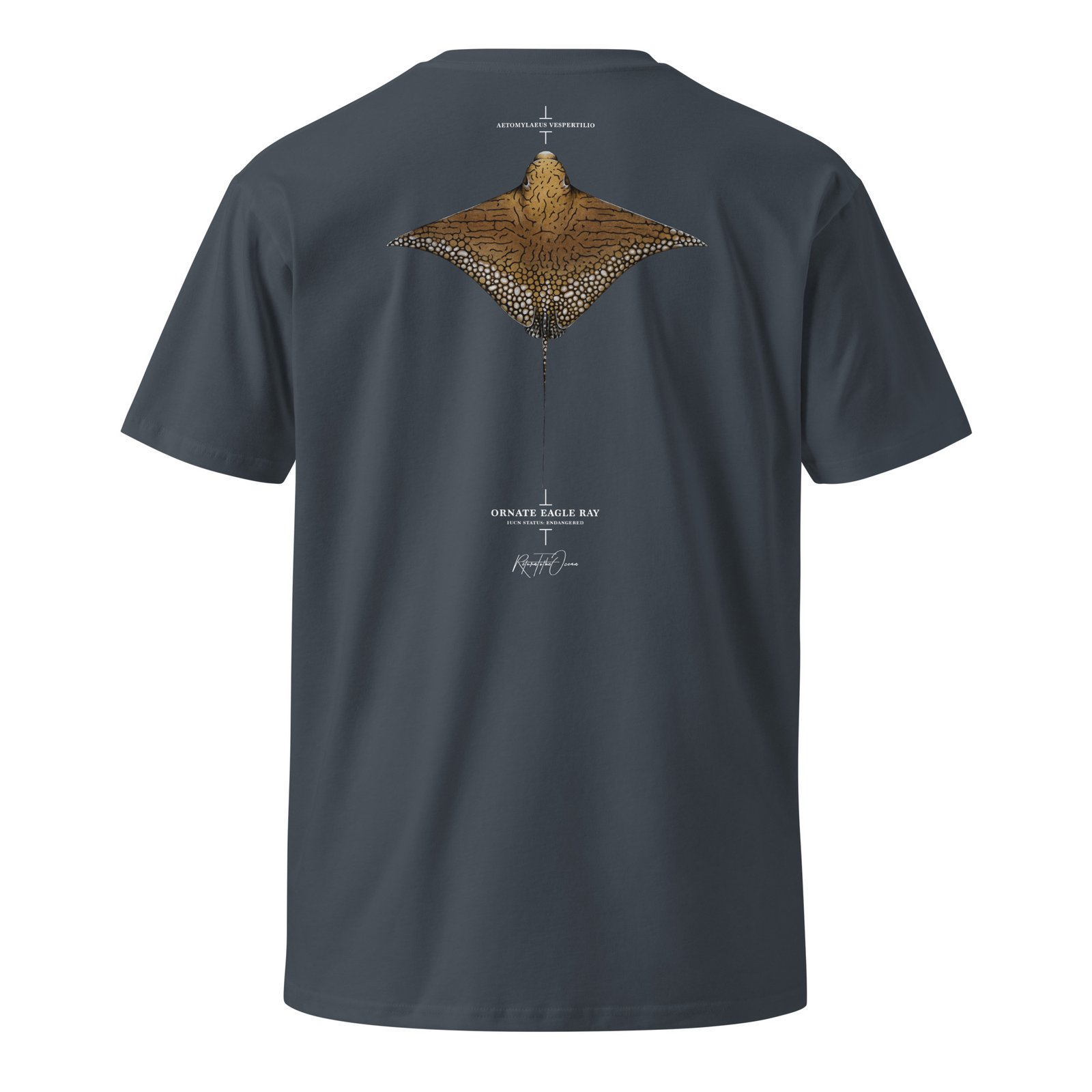 Ornate Eagle Ray T-Shirt - Image 7