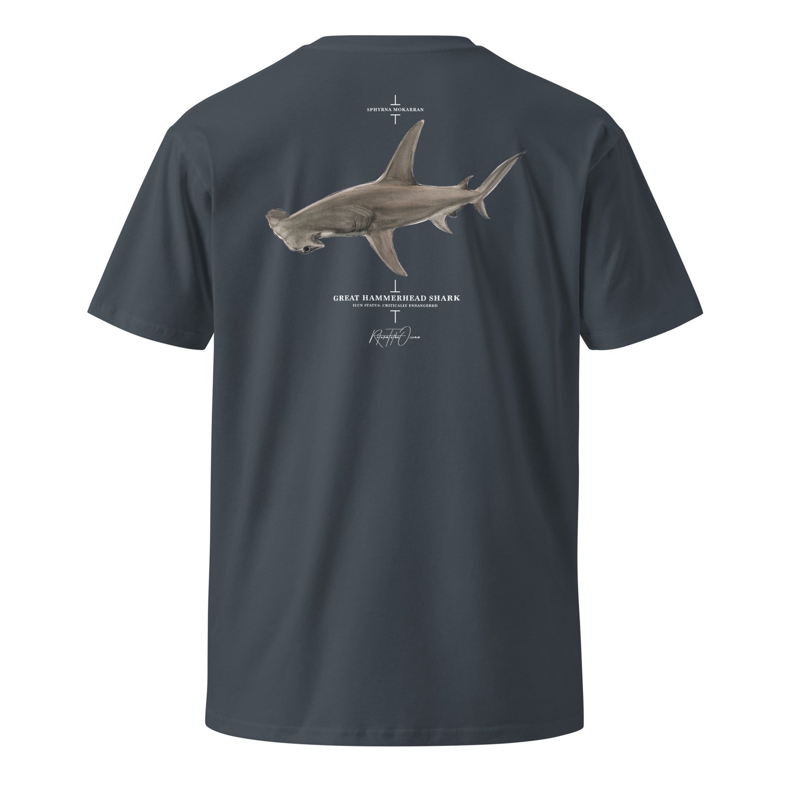 Great Hammerhead Shark T-Shirt - Image 7